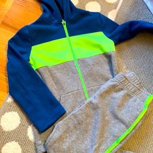 Jumping Beans Sweatpants and zip up set